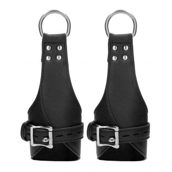 Cuffs Suspension Wrist Bondage Handcuffs - Black