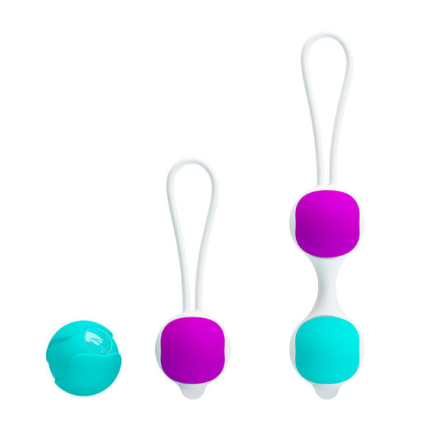 Kegel Balls (30g x2 & 40g x 2) Purple & Blue