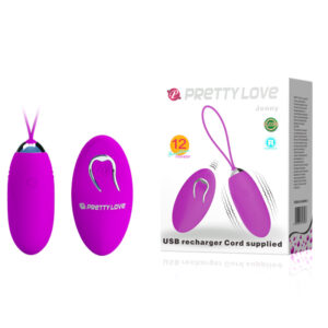 Egg Battery Operated Vibrating "Jenny" - Purple