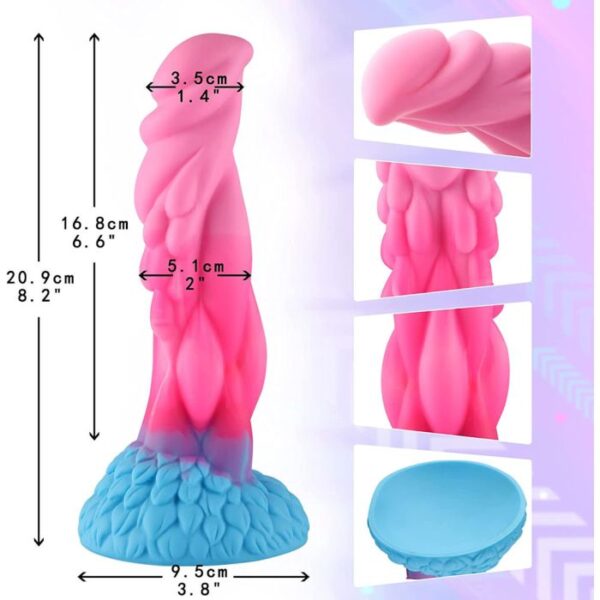 Dildo Wildolo - 8.2 inch Silicone Beleala (Suction)