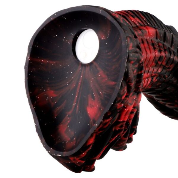 Dildo Wildolo - 9.7inch Silicone Vibrating Glow in the Dark Ceolia Dildo (Suction Remote and App)