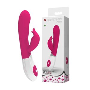Battery Crown Jewel Pulse Vibrator "Felix" 205mm
